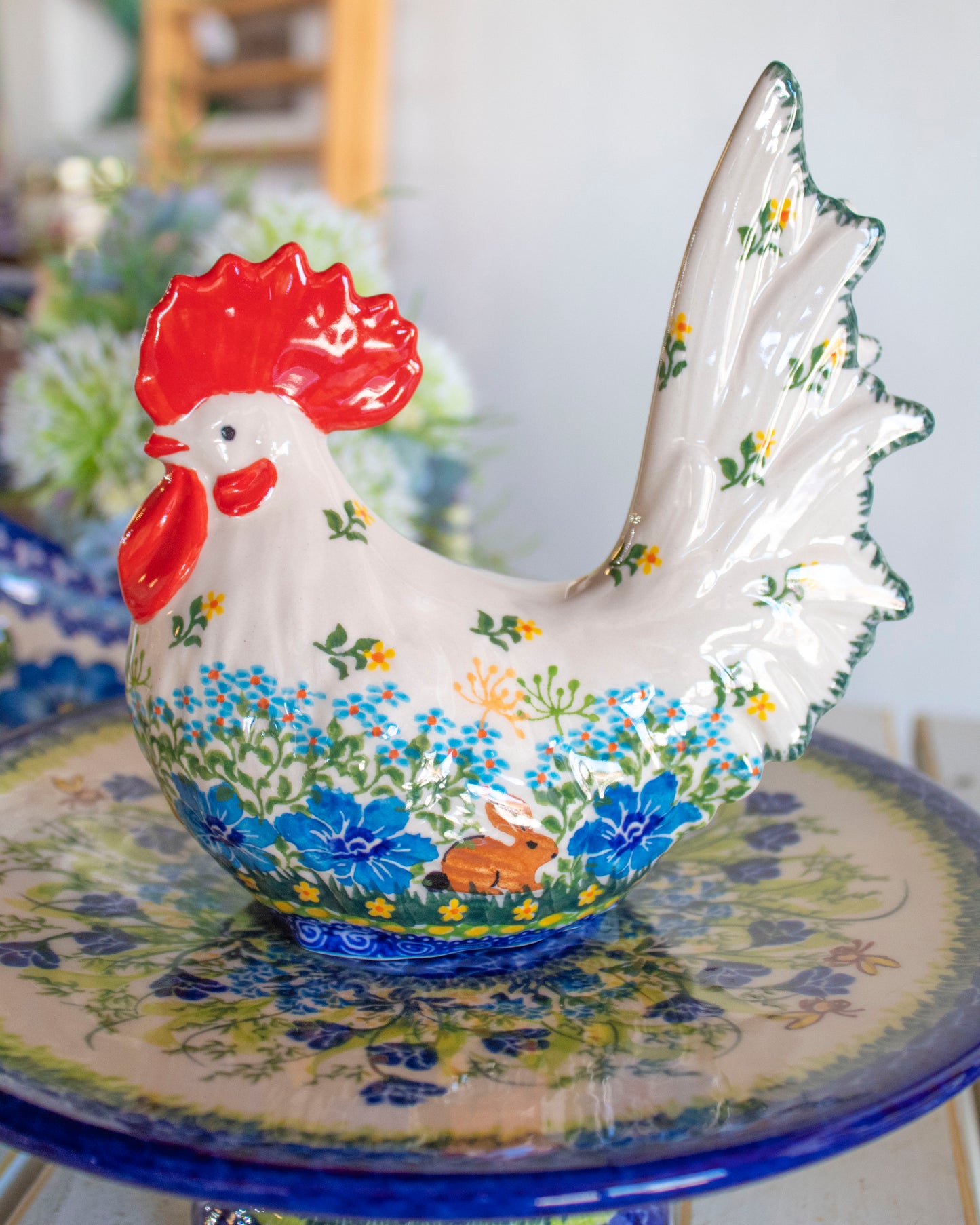 Polish Pottery Rooster