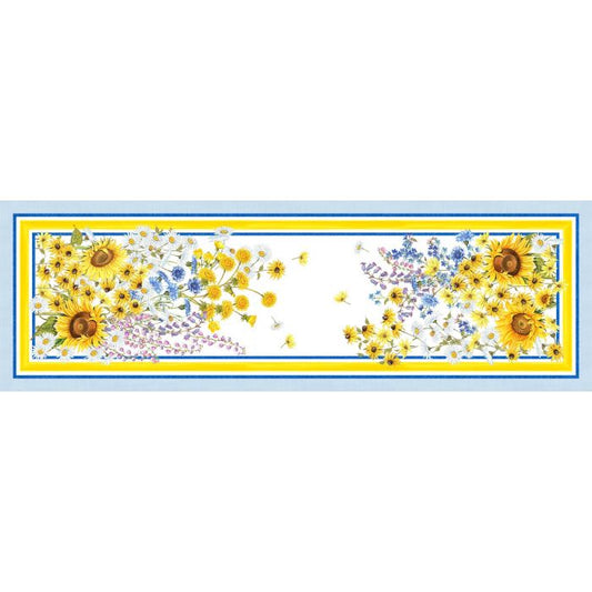 SUNGARDEN RUNNER TABLECLOTH 18X67