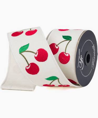 2.5" Cheery Cherries Ribbon
