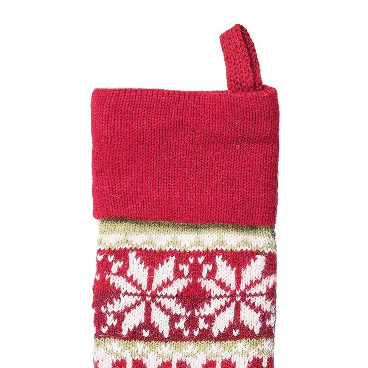 Snowman Knit Stocking