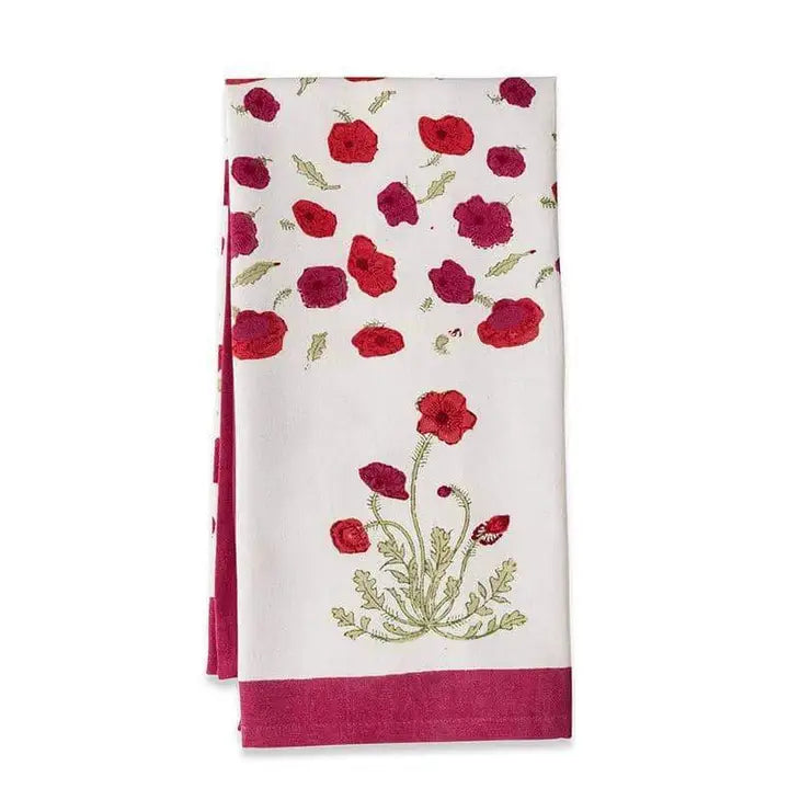 Poppies Tea Towel 20″x30″