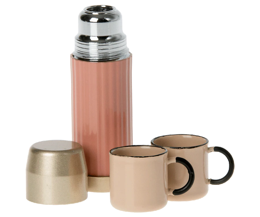 Thermos & Cups - Coral