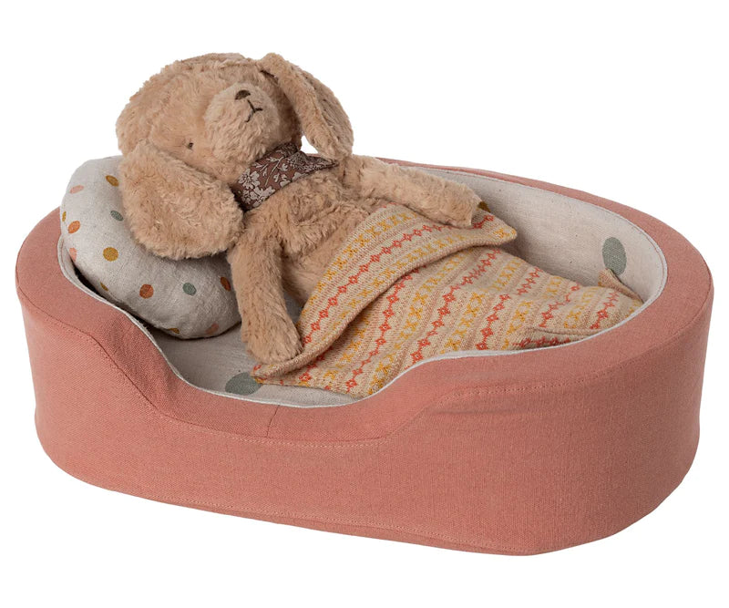 Dog Basket - Coral