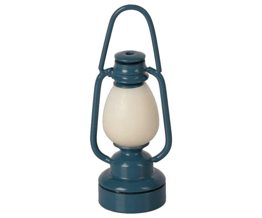 Vintage Lantern, Mouse - Blue