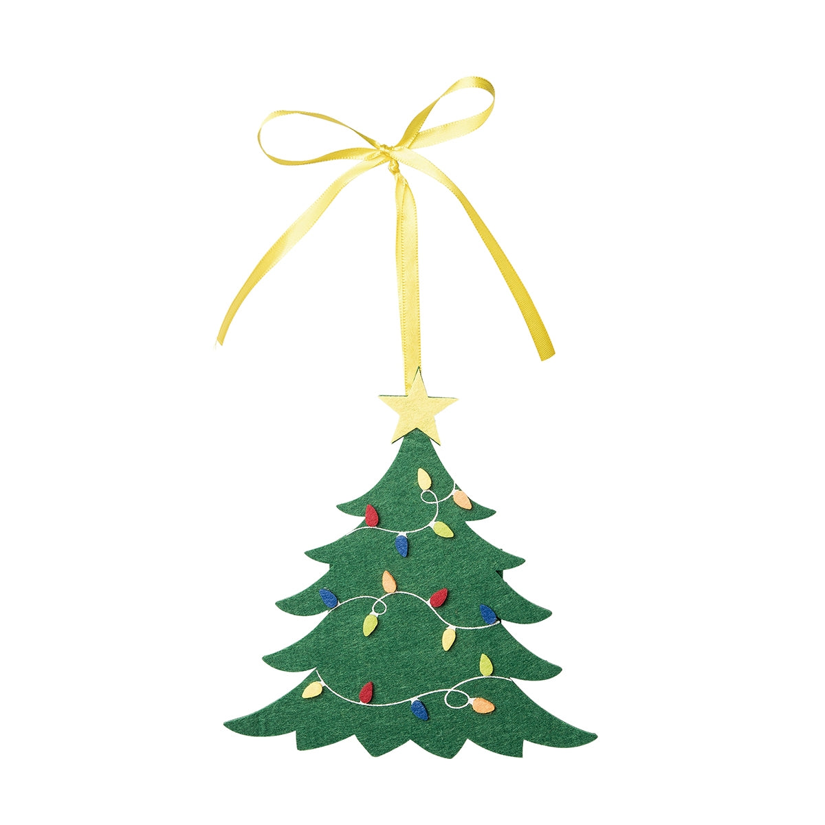 Christmas Tree Felt Gift Card Ornament