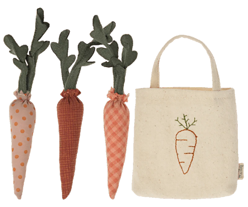 Carrots in Shopping Bag