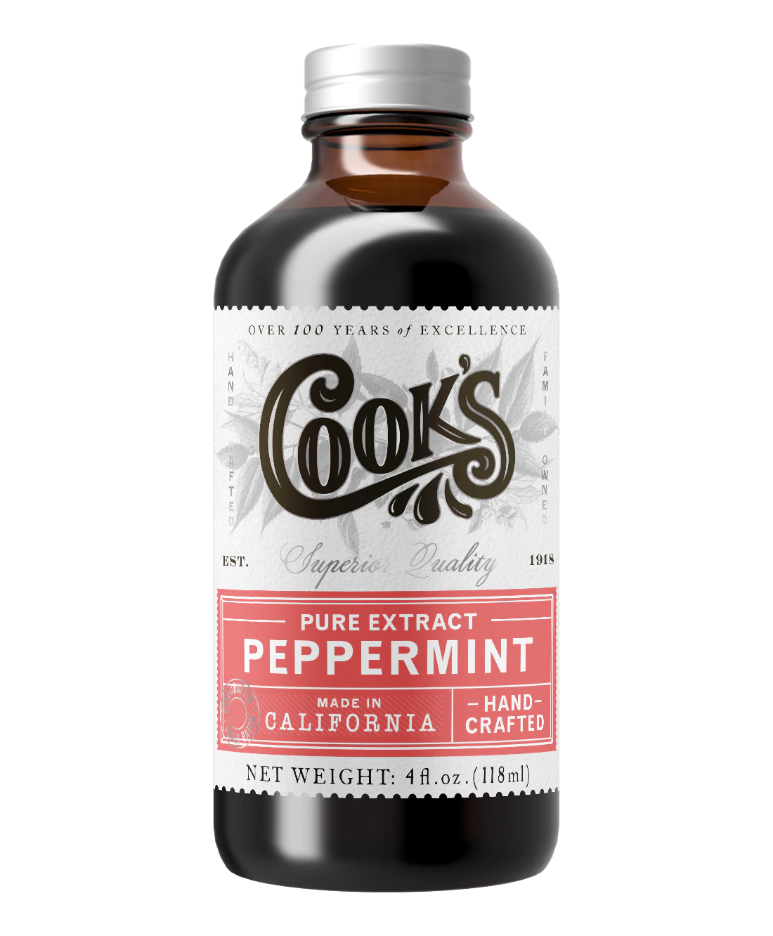 Cook's Peppermint Extract (Pure)