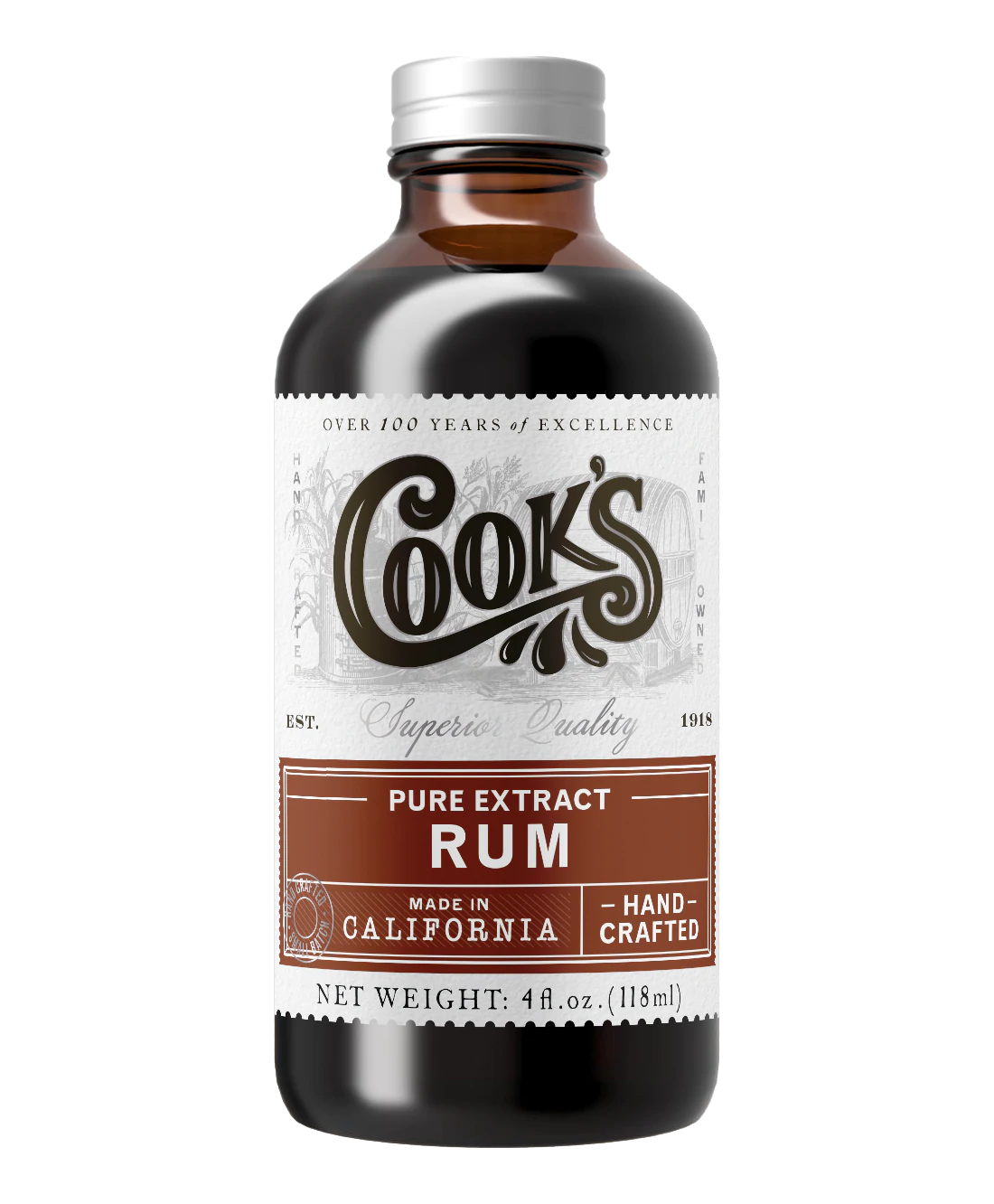 Cook's Rum Extract (Pure)