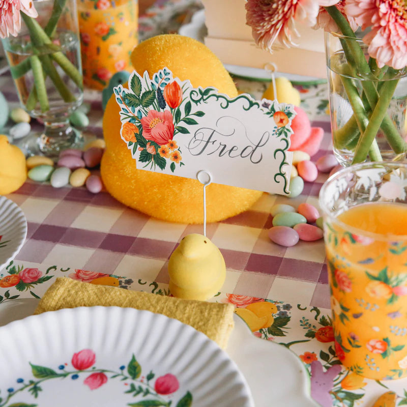 Sweet Garden Place Cards