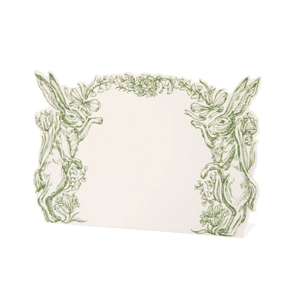 Greenhouse Hares Place Card- set of 12