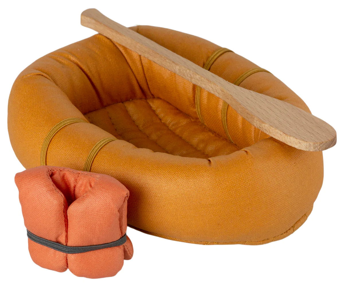 Rubber Boat Mouse - Dusty Yellow