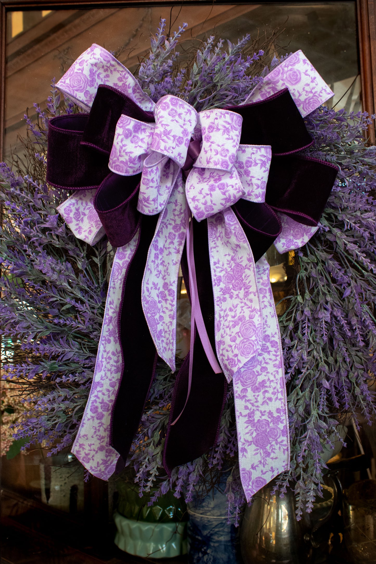 Shades of Purple Wreath